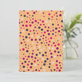 Polka dot-Happy Birthday (Staand voorkant)