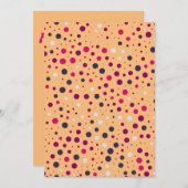 Polka dot-Happy Birthday (Voorkant / Achterkant)