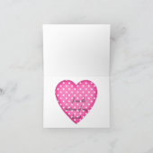 Polka Dot Heart Dank je wel Notities (Binnen)