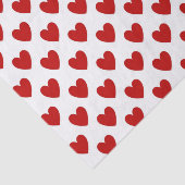 Polka Dot Hearts Tissuepapier (Detail)