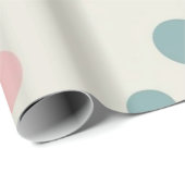 Polka dot inpakpapier (Rol Hoek)