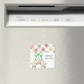 Polka Dot Kerstkoekjes Magneet (Insitu (Vaatwasser))