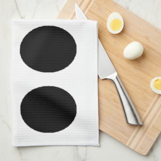 Polka Dot Kitchen Towel Theedoek (Quarter Fold)