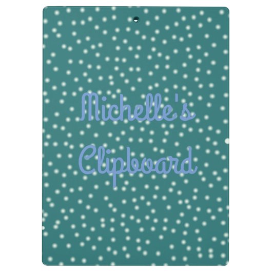 Polka Dot-klembord met aanpasbare rug Klembord (Achterkant)