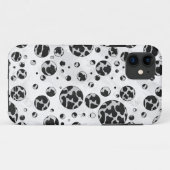 Polka Dot Koe zwart-wit afdrukken Case-Mate iPhone Case (Achterkant (horizontaal))
