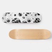 Polka Dot Koe zwart-wit afdrukken Persoonlijk Skateboard (Horizontaal)