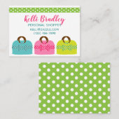 Polka Dot koopt machtige Kaarten van de Zaken of v Visitekaartje (Voorkant / Achterkant)