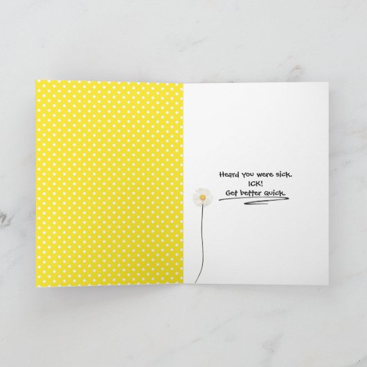 Polka Dot krijgt snel weer Giraffe Kaart (Binnen)