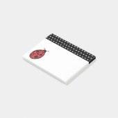 Polka Dot Ladybug Post it Notes Gift (Schuin)