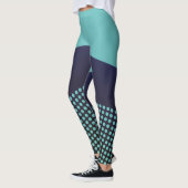 Polka Dot Line universele GYM hardloopleggins Leggings (Links)