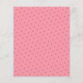 Polka Dot Maid House Cleaning Service Flyer (Achterkant)