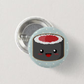 Polka Dot Maki Roll Ronde Button 3,2 Cm (Voorkant /achterkant)