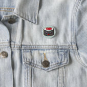Polka Dot Maki Roll Ronde Button 3,2 Cm (In situ)