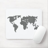 Polka Dot Map Muismat (Met muis)