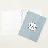 Polka Dot met geprogrammeerde monogram Planner (Display)