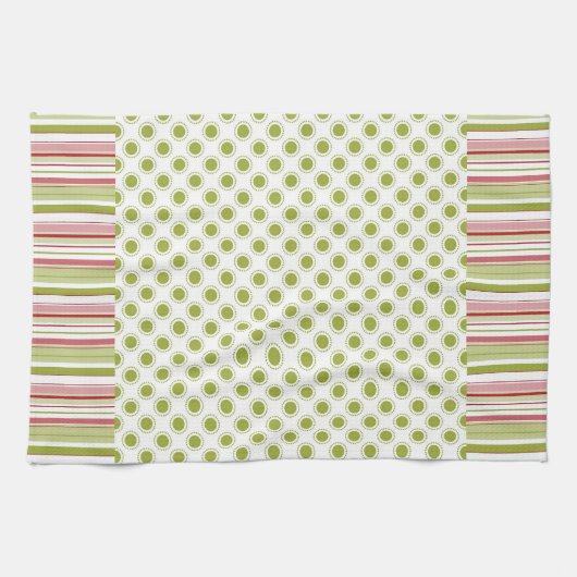 Polka Dot Microfiber Kitchen Towel Theedoek (Horizontaal)