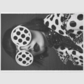 Polka Dot Mode Bedrijfsbenodigdheden Tissuepapier (Voorkant)