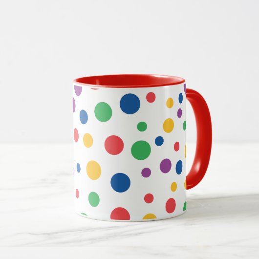 "Polka Dot" mok (Voorkant rechts)