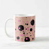 Polka Dot Mok – Stijlvolle koffiebeker (Links)