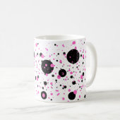 Polka Dot Mok – Stijlvolle koffiebeker (Voorkant rechts)