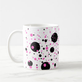 Polka Dot Mok – Stijlvolle koffiebeker