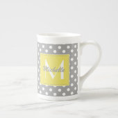 Polka Dot Monogram China Specialty Mokken (Rechts)