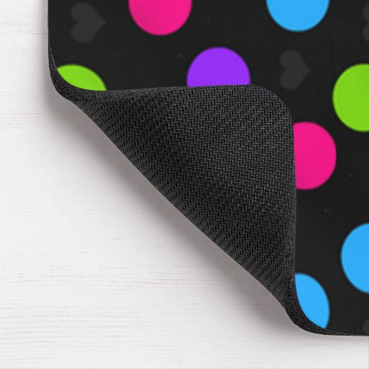 Polka Dot mousepad Muismat (Hoek)