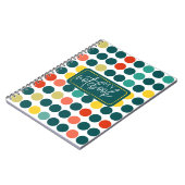 Polka dot My Notebook for daily writing Notitieboek (Linkerzijde)