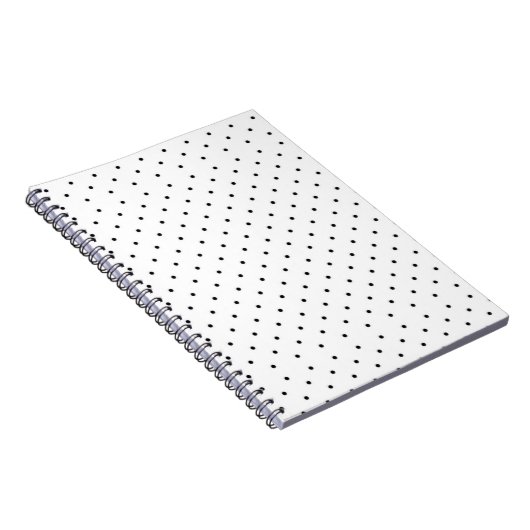 Polka dot notitieboek (Rechterzijde)