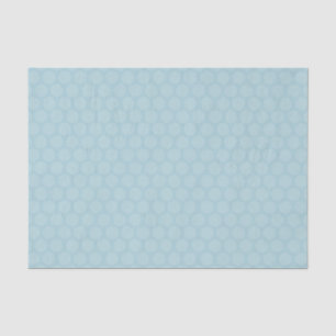 Polka Dot Ocean Blue Tissuepapier