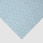 Polka Dot Ocean Blue Tissuepapier (Detail)