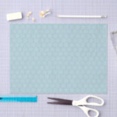 Polka Dot Ocean Blue Tissuepapier (Craft)