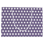 Polka Dot op Groen Groot Cadeauzakje (Achterkant)