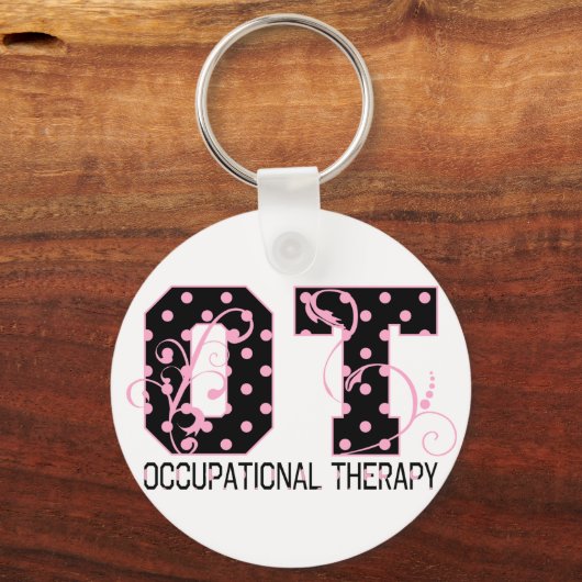 Polka Dot OT Sleutelhanger (Voorkant)