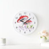 Polka Dot paddenstoelen Grote Klok (Huis)