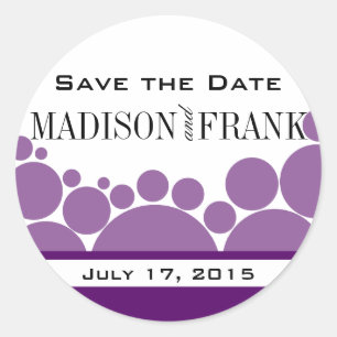 Polka Dot Parade   PAARSE Ronde Sticker