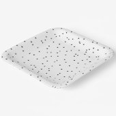Polka Dot Party Borden Papieren Bordje (Gebogen)