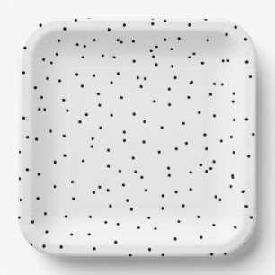 Polka Dot Party Borden Papieren Bordje