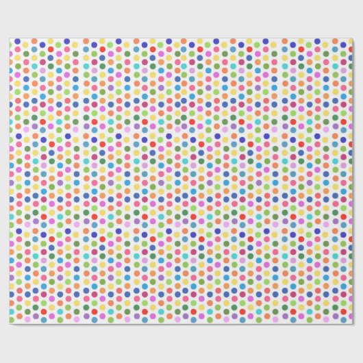 Polka Dot Party No. 2 Cadeaupapier (Vlak)