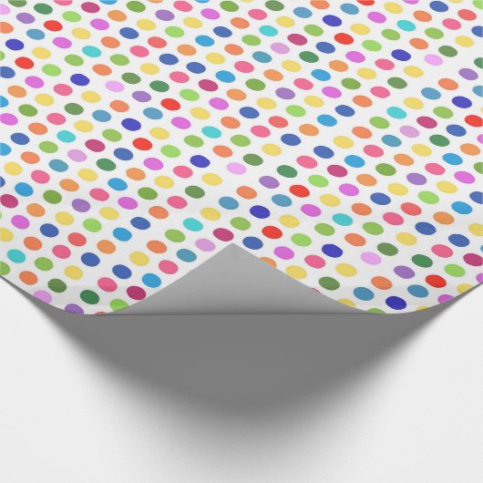 Polka Dot Party No. 2 Cadeaupapier (Hoek)