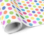 Polka Dot Party No. 2 Cadeaupapier (Rol Hoek)