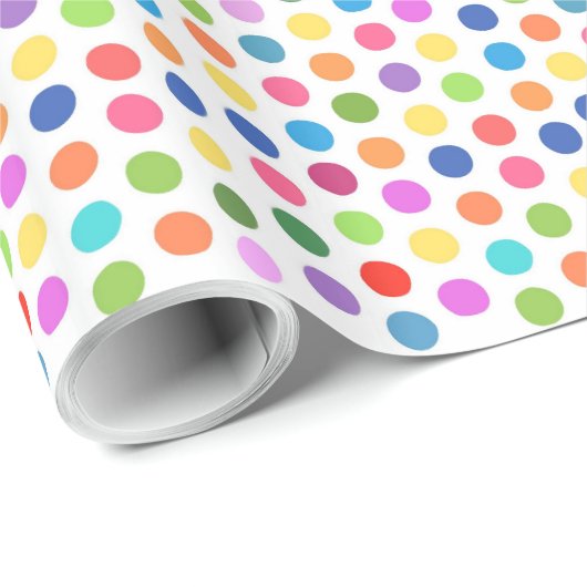 Polka Dot Party No. 2 Cadeaupapier (Rol Hoek)