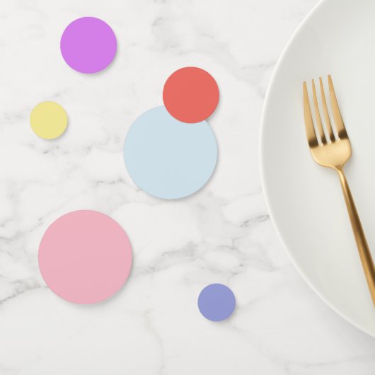 Polka Dot Party Table Confetti (Groep)