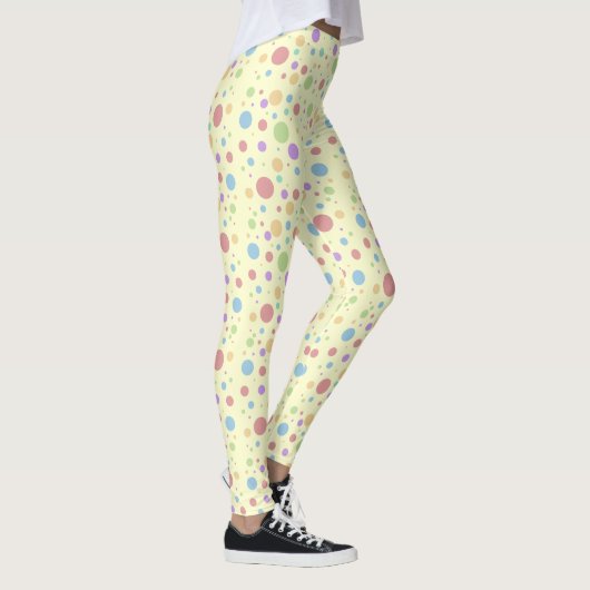Polka Dot Pastel Leggings (Rechts)