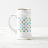 Polka dot pastel mok 650 ml (Links)