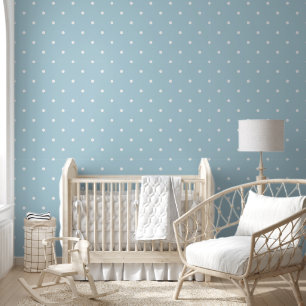 Polka Dot Patroon Eenvoudig Minimalistisch Modern  Behang