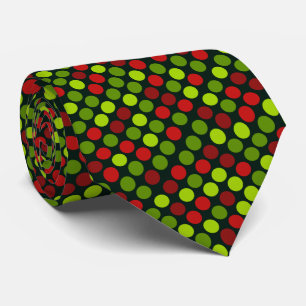Polka dot patroon kerst Stropdas