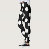 "Polka Dot" Patroonpatronen Leggings (Links)