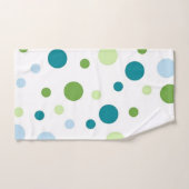 Polka dot pattern bad handdoek (Handdoek)