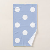 Polka dot pattern bad handdoek (Handdoek)